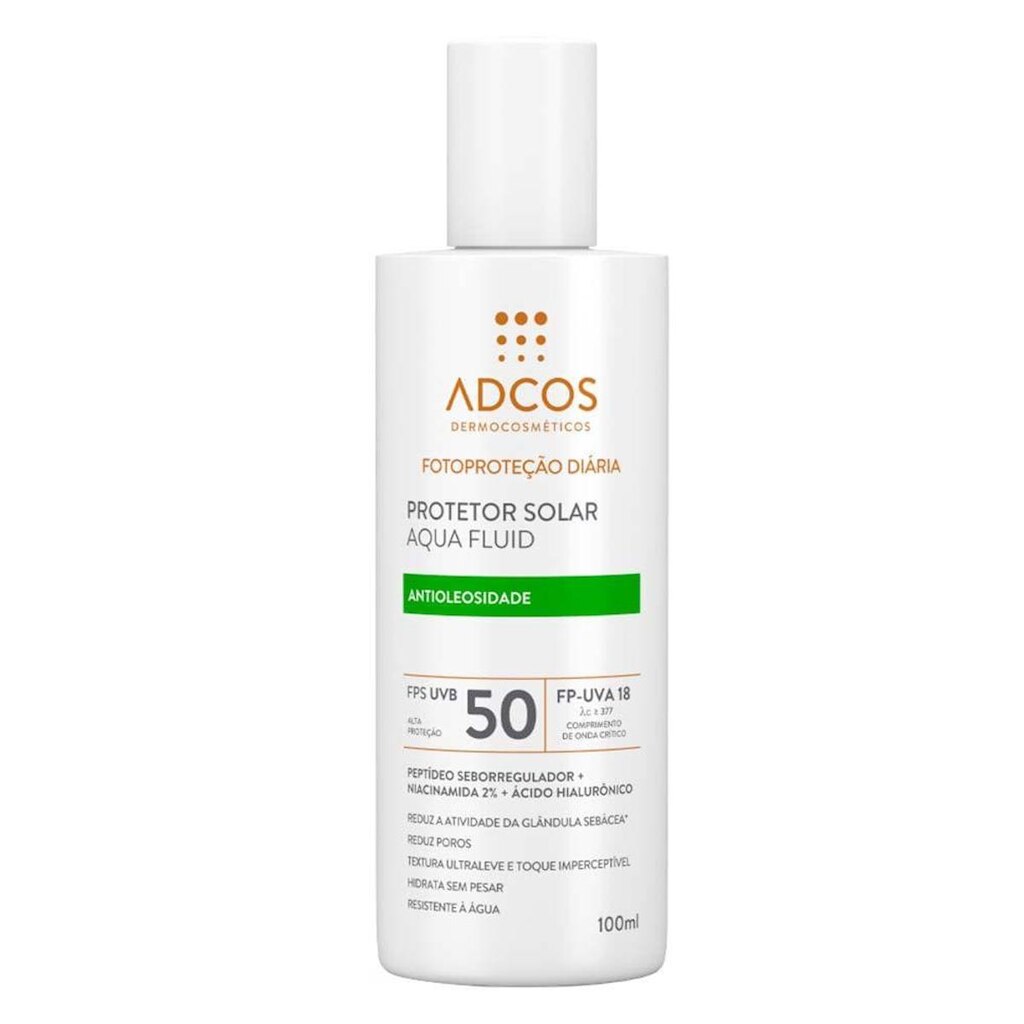 Protetor Solar Adcos Aqua Fluid FPS50 100ml
