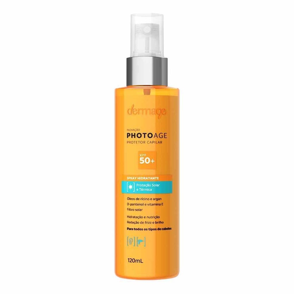 Protetor Solar Capilar Dermage Photoage - KPF50+ 120ml