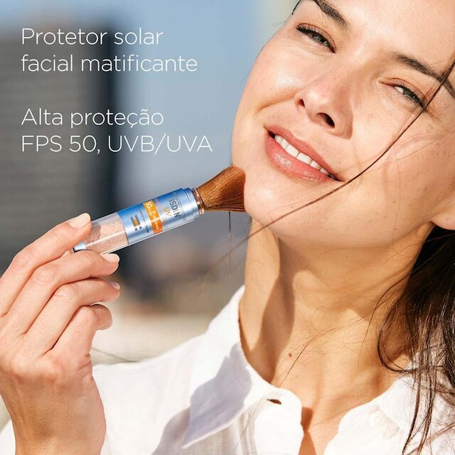 Protetor Solar em Pó Isdin UV Mineral Brush FPS50 2g