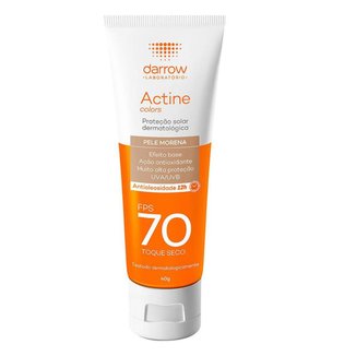 Protetor Solar Facial Darrow – Actine Colors FPS70 Pele Morena