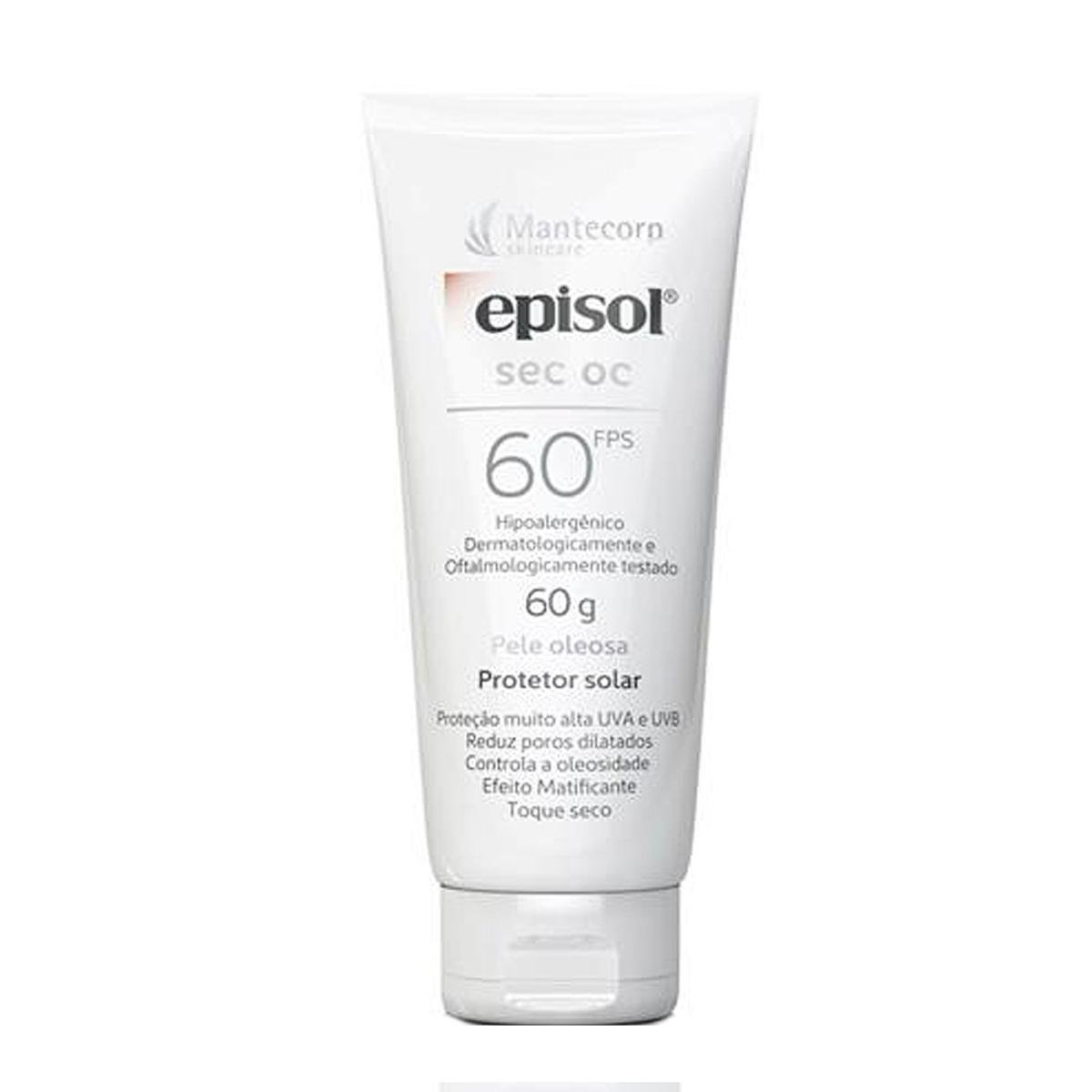 Protetor Solar Facial Episol SEC OC FPS 60 - Mantecorp Skincare 60g é ruim? Protetor Solar Facial Episol SEC OC FPS 60 - Mantecorp Skincare 60g é boa?