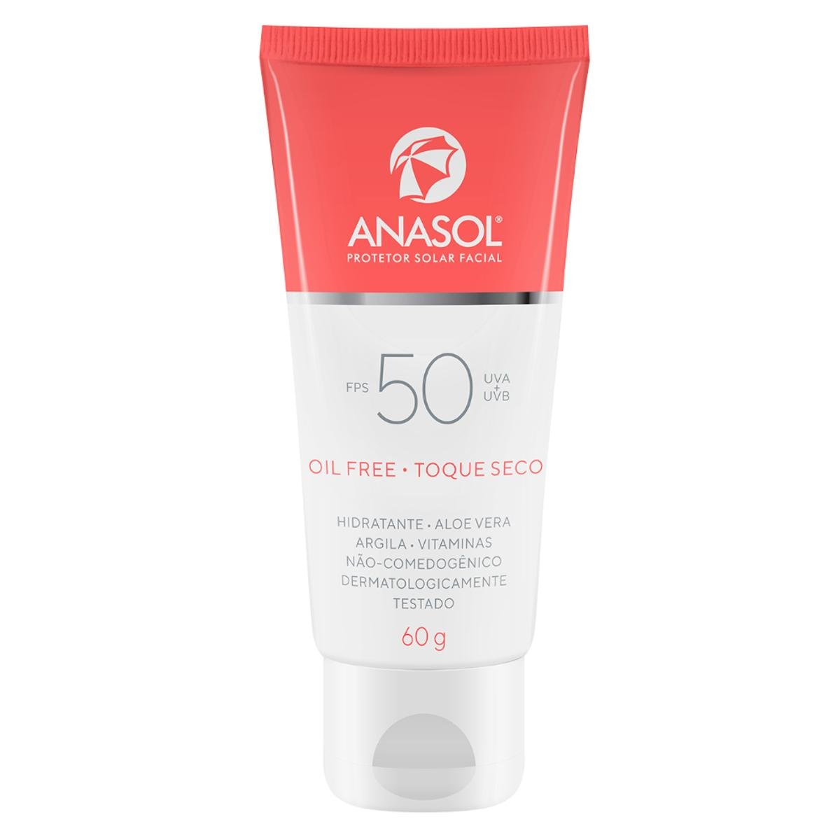 Menor preço em Protetor Solar Facial FPS 50 Anasol 60g