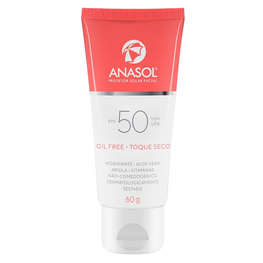 Protetor Solar Facial FPS 50 Anasol 60g