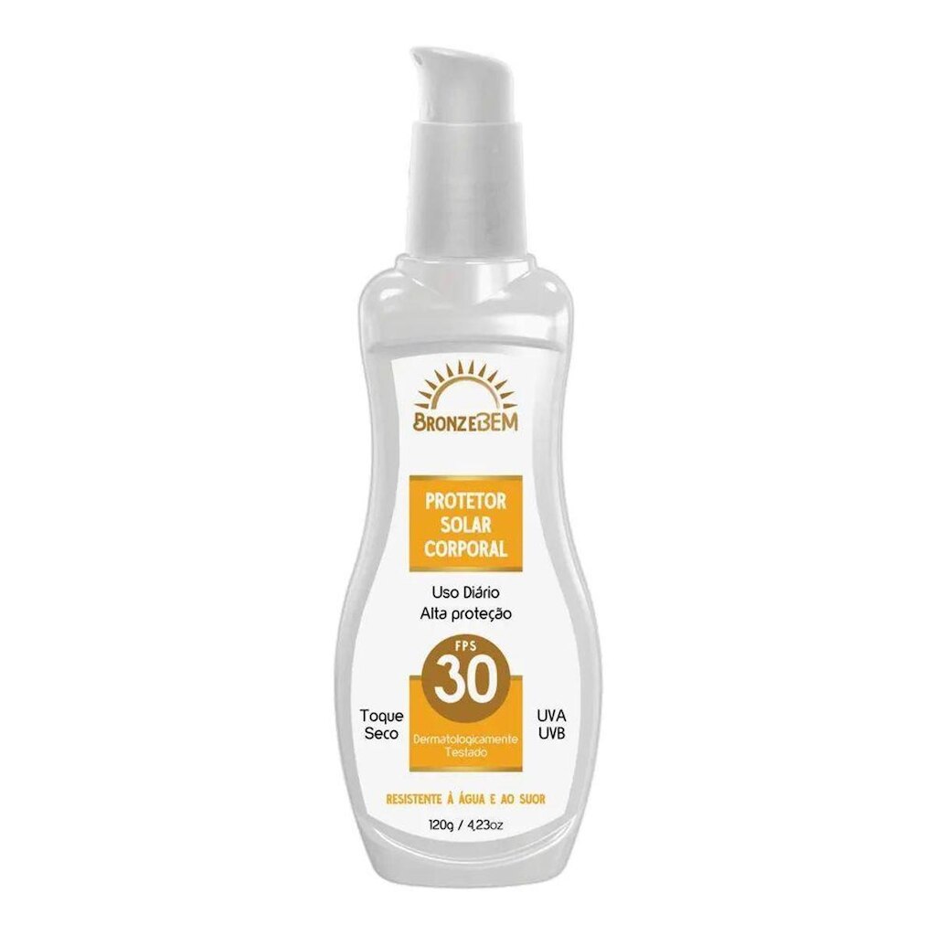 Protetor Solar Fps 30 - 120g - Bronze Bem