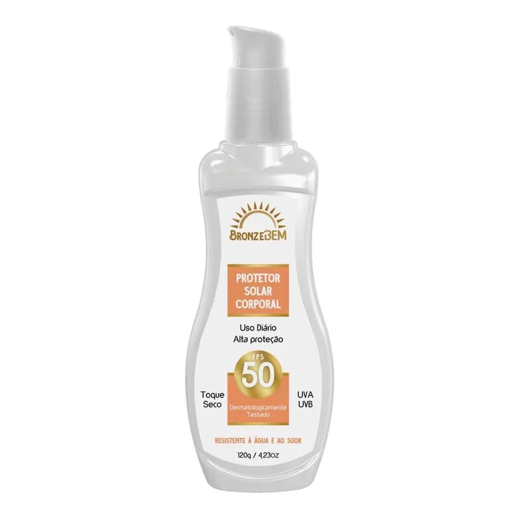Protetor Solar Fps 50 120g Bronze Bem