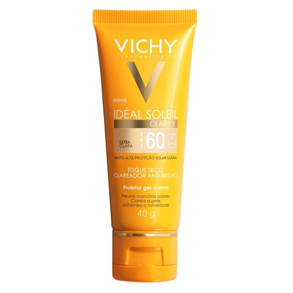 Protetor Solar Idéal Soleil Clarify FPS 60 Vichy  Extra Clara