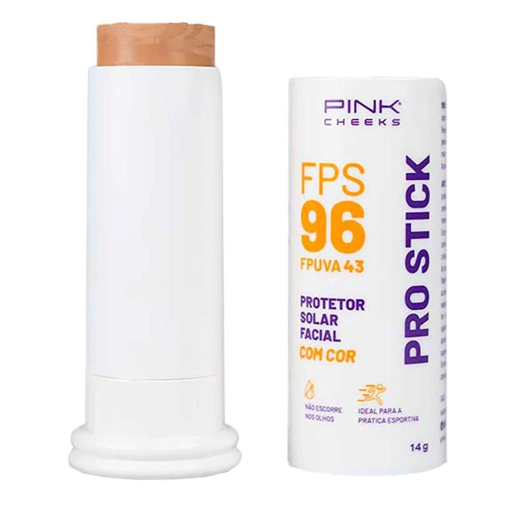 Protetor Solar Multifuncional Pink Cheeks Pro Stick FPS95 Pro1