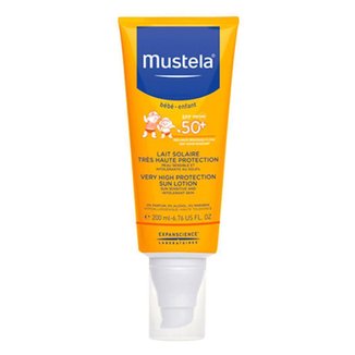 Protetor Solar Mustela - Protetor Solar Infantil Mustela Fps50+ 200ml