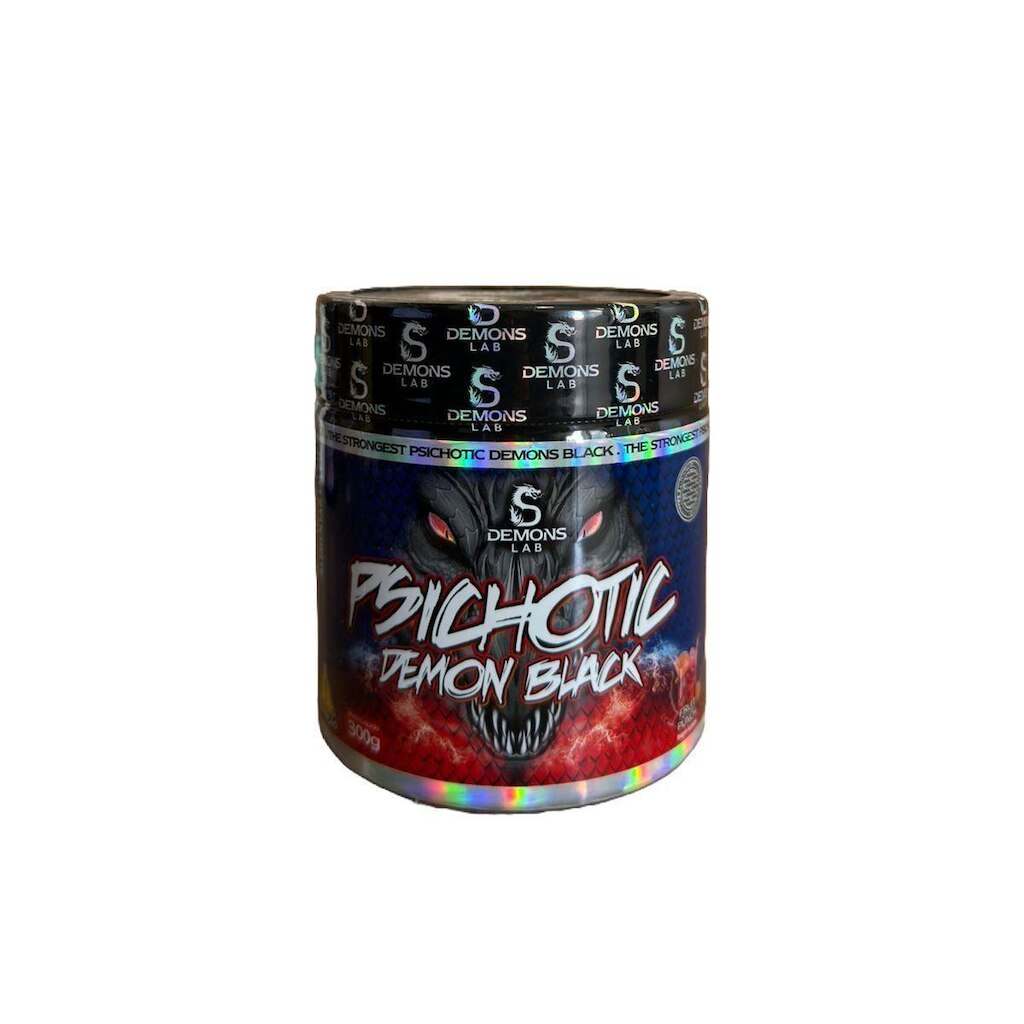 Psichotic Demon Black - 300g Fruit Punch - Demons Lab