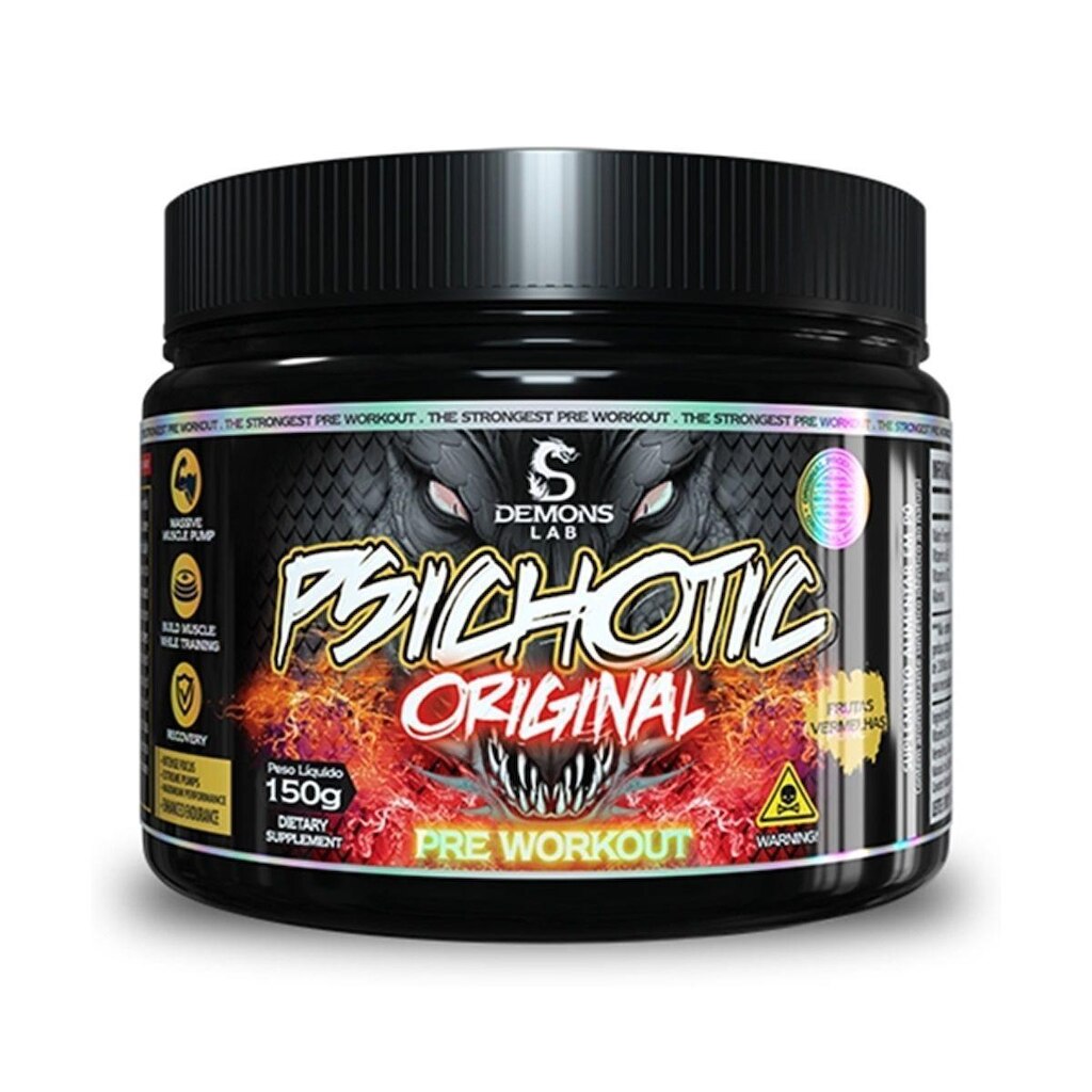 Psichotic Original - 150g Frutas Vermelhas - Demons Lab