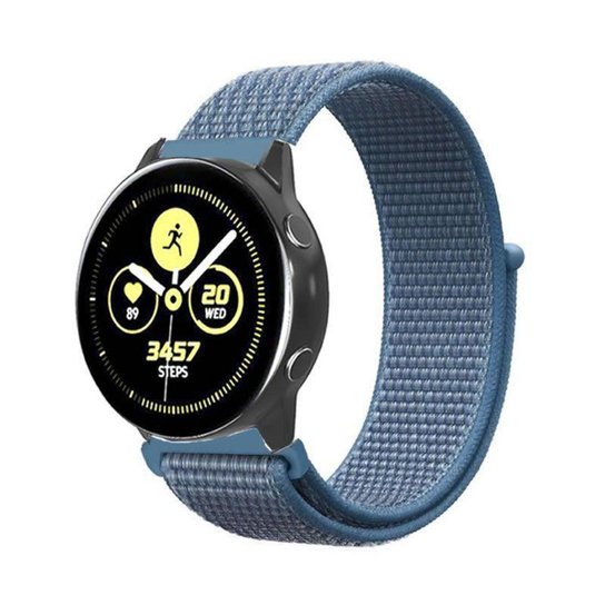 Pulseira 20mm Nylon Loop compatível com Samsung Galaxy Watch Active 1 e 2 - Galaxy Watch 3 41mm - Ga - Azul Menor preço em Pulseira 20mm Nylon Loop compatível com Samsung Galaxy Watch Active 1 e 2 - Galaxy Watch 3 41mm - Ga - Azul