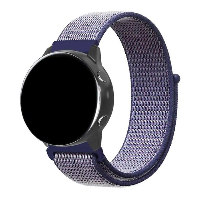 Pulseira 20mm Nylon Loop compatível com Samsung Galaxy Watch Active 1 e 2 - Galaxy Watch 3 41mm - Ga - Lilás Menor preço em Pulseira 20mm Nylon Loop compatível com Samsung Galaxy Watch Active 1 e 2 - Galaxy Watch 3 41mm - Ga - Lilás