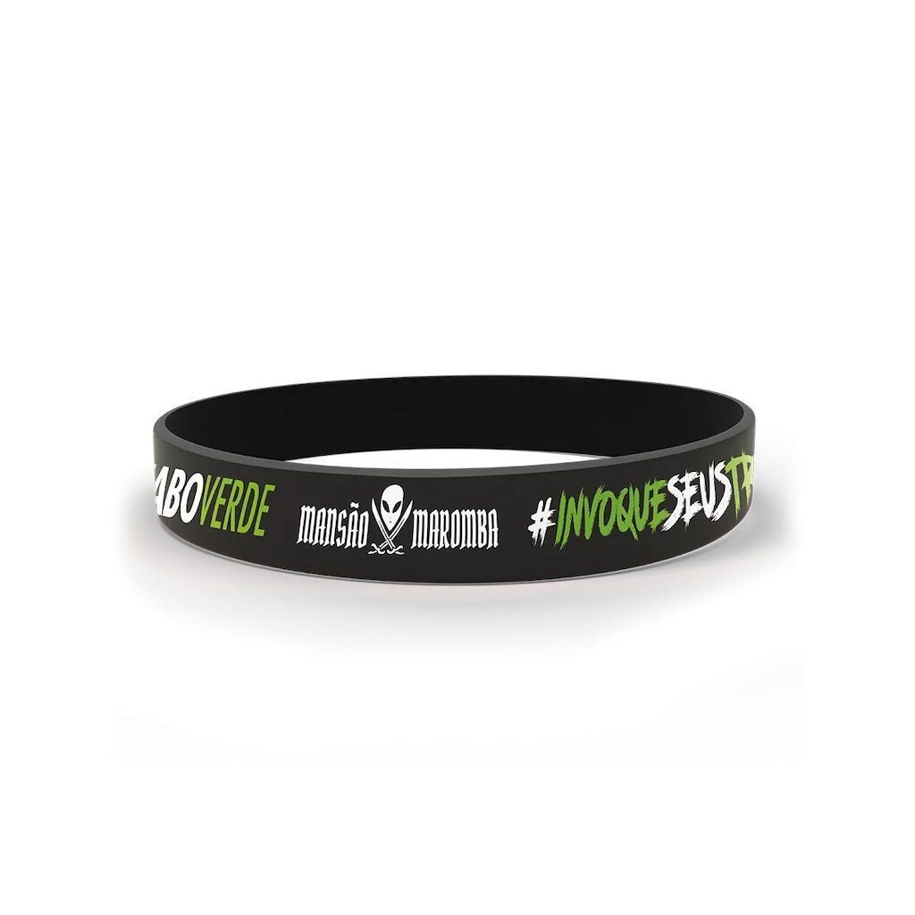 Pulseira de Silicone - Diabo Verde - FTW