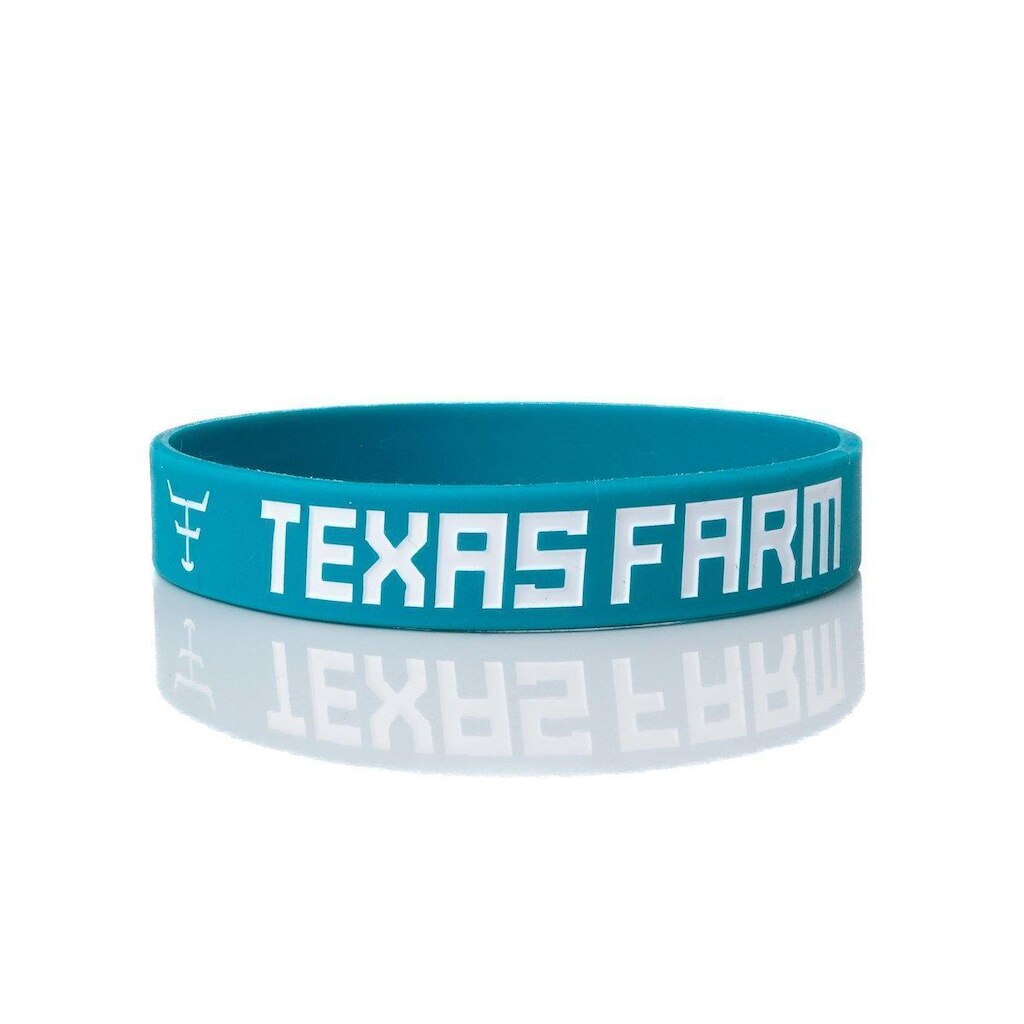 PULSEIRA DE SILICONE TEXAS FARM - PL002 - TURQUESA