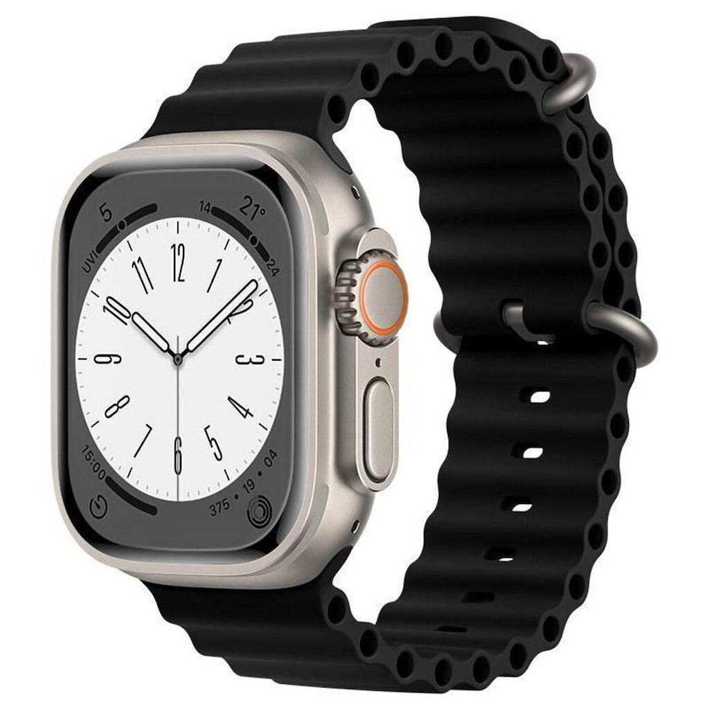 Pulseira Ocean Ondulada para Smartwatch Ultra Watch