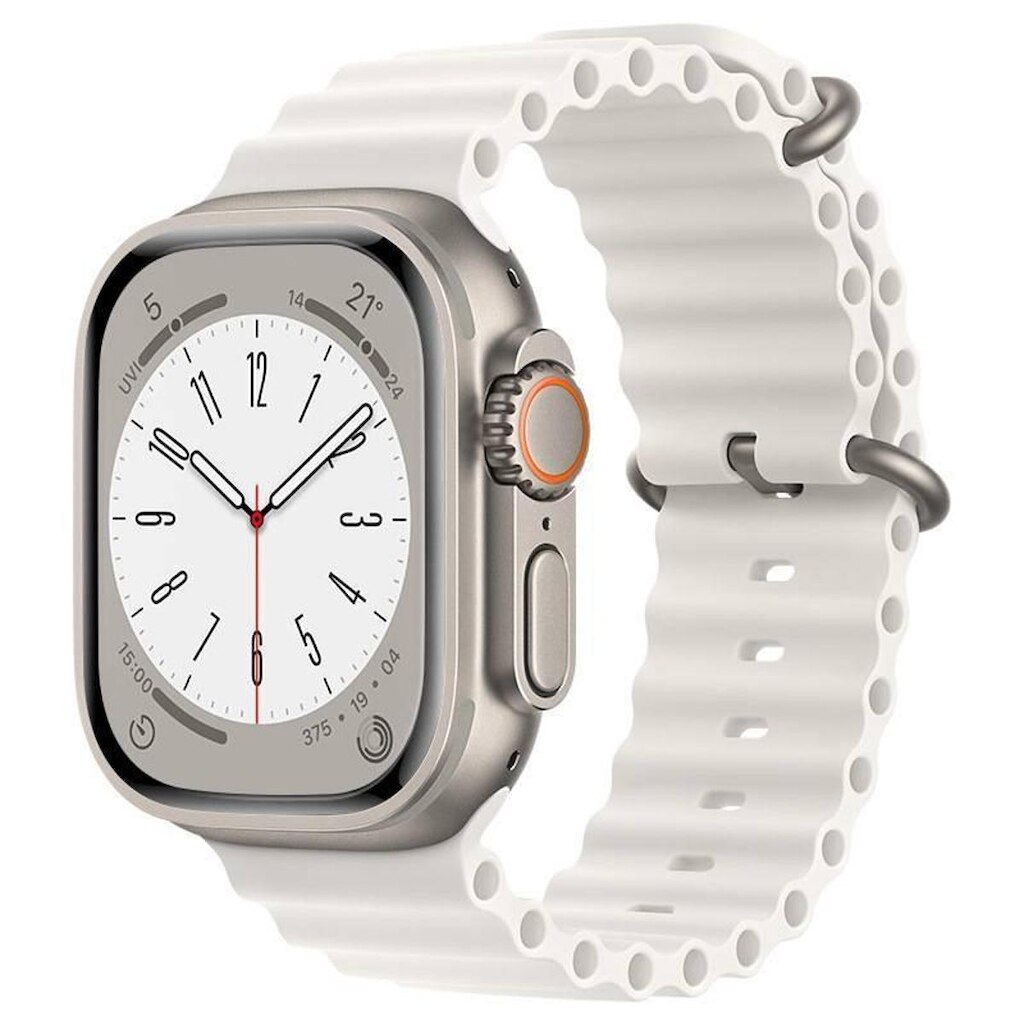 Pulseira Ocean Ondulada para Smartwatch Ultra Watch
