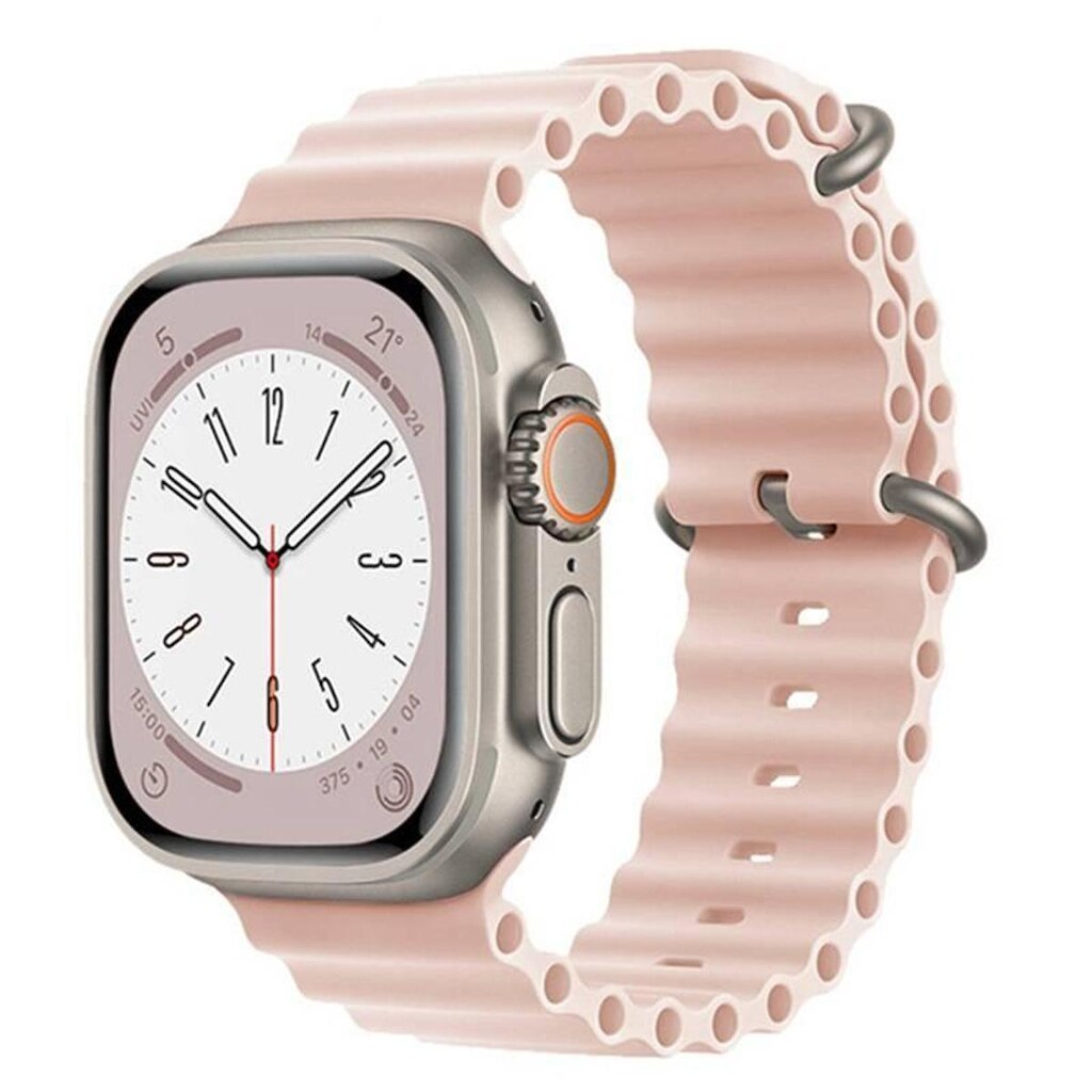 Pulseira Ocean Ondulada para Smartwatch Ultra Watch