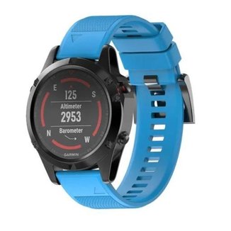 Pulseira Para Garmin Fenix 5x Fenix 6x Fenix 3 Azul Claro