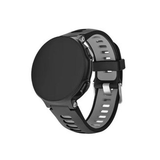 Pulseira para Garmin Forerunner 220 230 235 620 630 735xt Preto Cinza