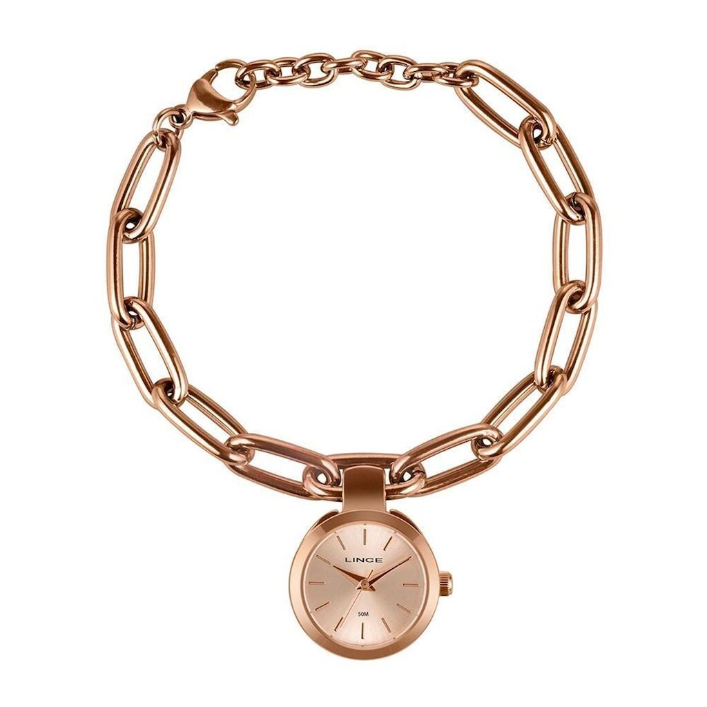 Pulseira Relógio Lince Feminino Ref: Lrr4875l24 R1rx Rosé