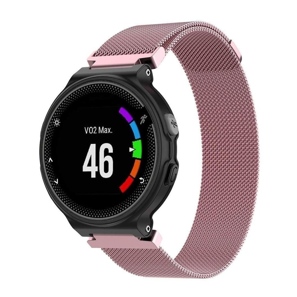 Pulseiras em Aço/Inox NSmart compatíveis com Garmin Forerunner 220 230 235 620 630 735 735x