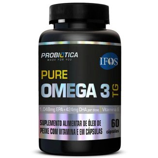 Pure Omega 3 TG 60 capsulas Probiótica