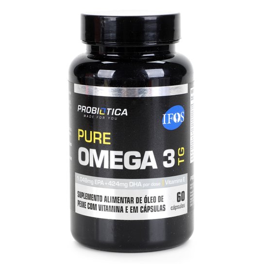 Pure Omega 3 Tg Probiótica 60 Cápsulas Menor preço em Pure Omega 3 Tg Probiótica 60 Cápsulas