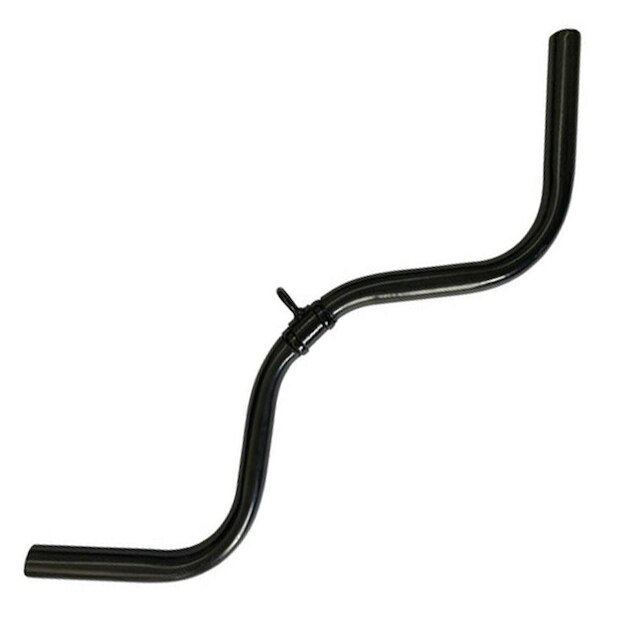 Puxador Barra W Curva Com Giro Academia Biceps Triceps