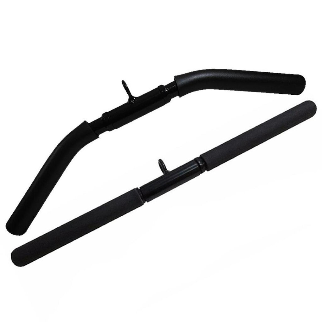 Puxador Reto com Giro 50 cm + Curvo com Giro
