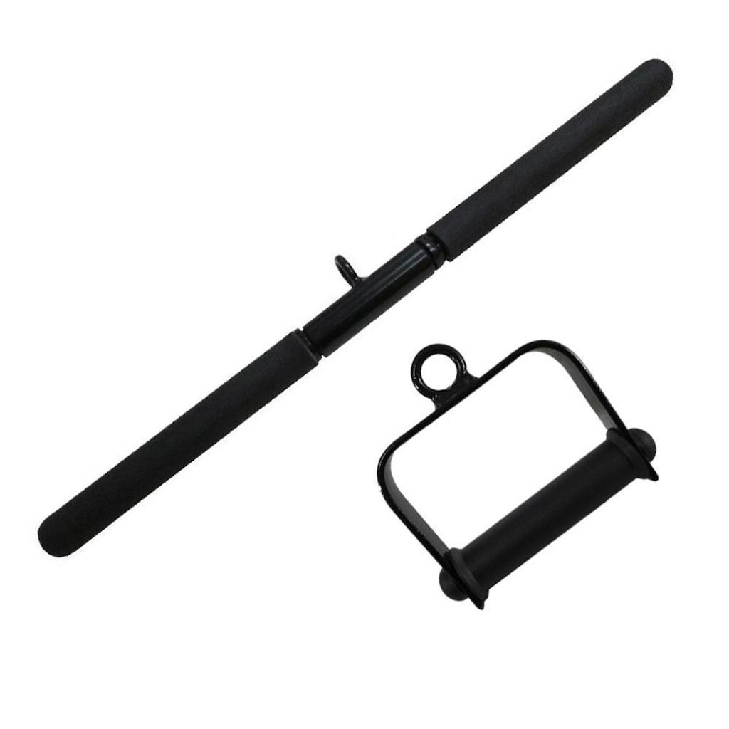 Puxador Reto com Giro 50 cm + Estribo Fechado Unidade