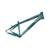 Quadro 26 Vikingx Tuff X-35 Dirt Freeride Aluminio - Azul Petróleo - Azul Claro