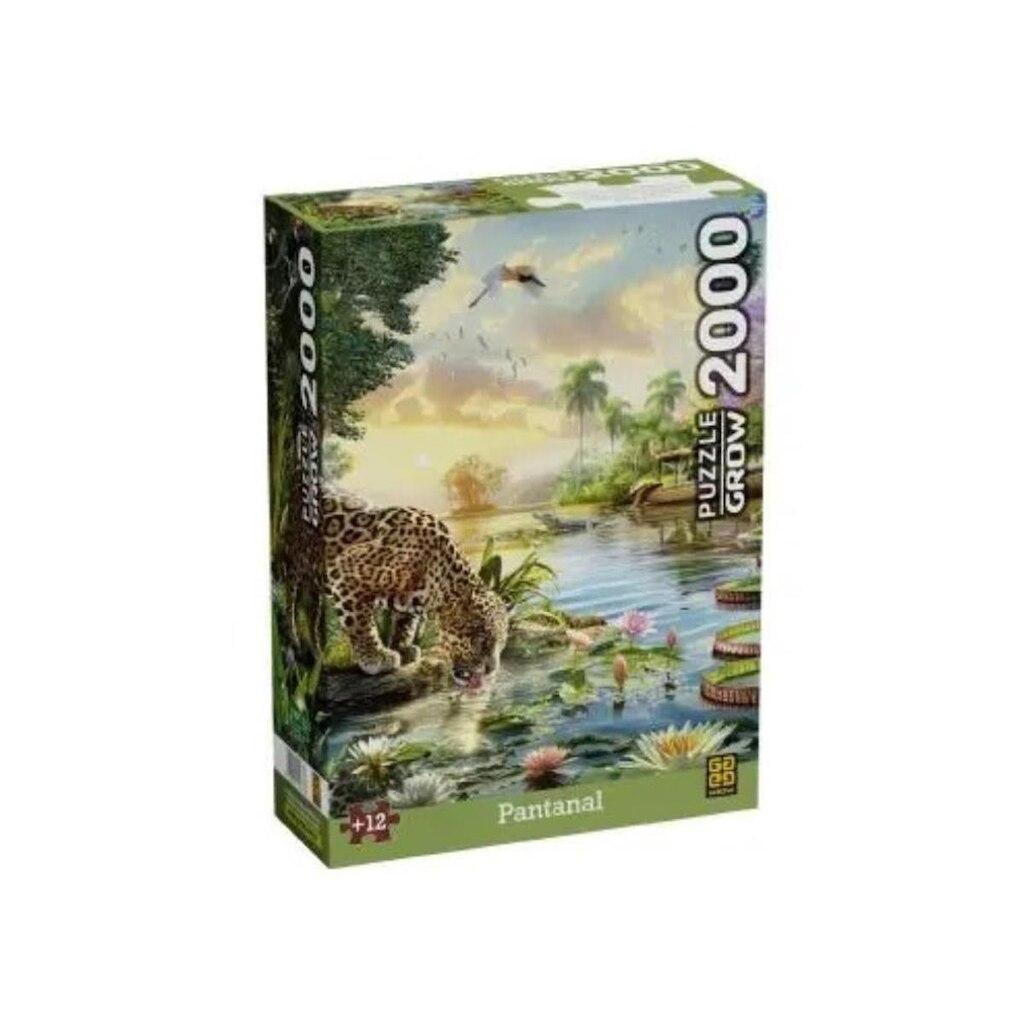 Quebra-cabeça 2000 Peças Pantanal Puzzle Grow