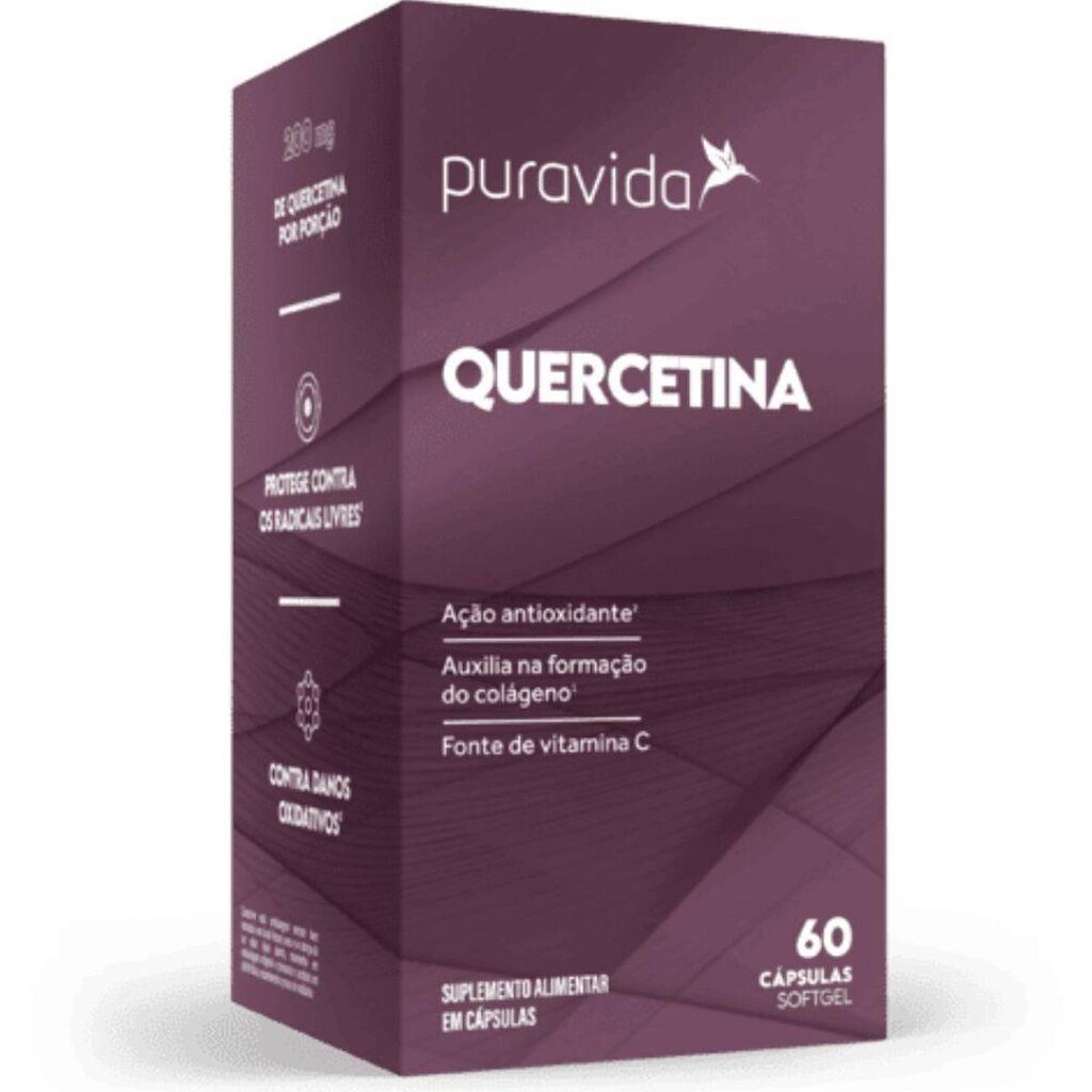 Quercetina Vitamina C 60 Caps - PuraVida