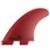 Quilha FCS II Accelerator Neo Glass Large - Vermelho