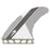 Quilha Super Fins AM1 Large Honeycomb - Preto