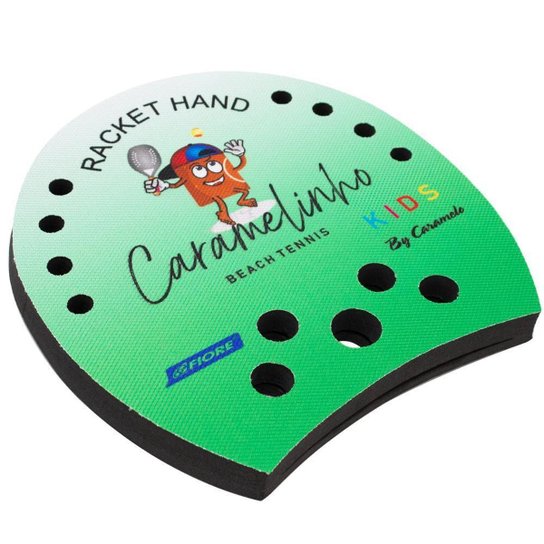 Racket Hand Caramelinho para Beach Tennis e Tennis - Verde - Verde