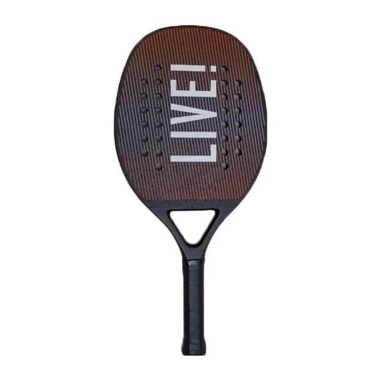 Raquete Beach Tenis Live - Branco Menor preço em Raquete Beach Tenis Live - Branco