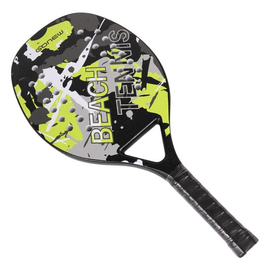 Raquete Beach Tênis PRO Gonew + Bag - Preto+Verde Limão é ruim? Raquete Beach Tênis PRO Gonew + Bag - Preto+Verde Limão é boa?