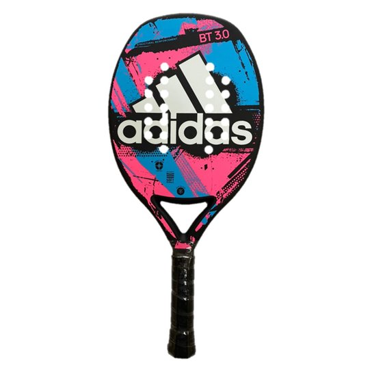 Raquete Beach Tennis Adidas BT 3.0 - Azul+Rosa Menor preço em Raquete Beach Tennis Adidas BT 3.0 - Azul+Rosa