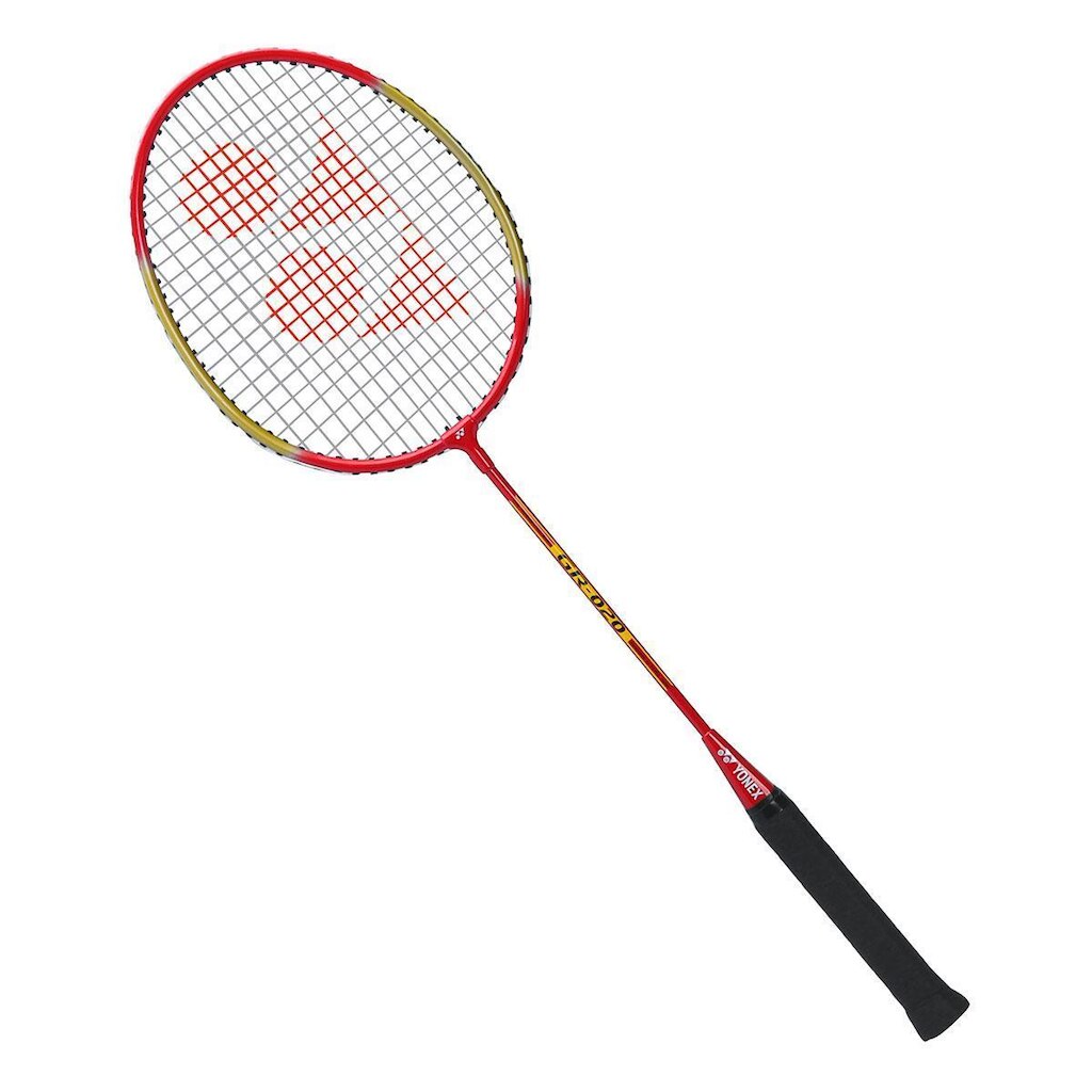 Raquete de Badminton Yonex GR-20 Vermelha e Dourada