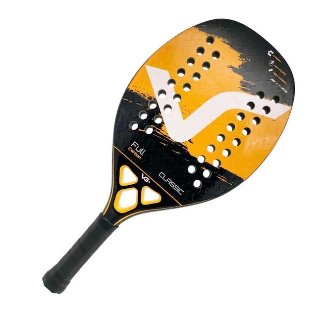 Raquete de Beach Tennis Classic Full Carbon VG Plus