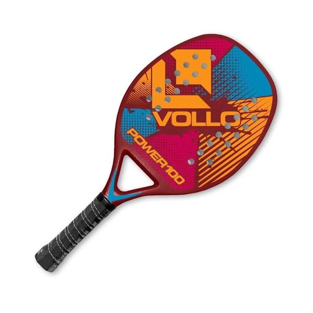Raquete de Beach Tennis Power 100 Vollo Vermelho