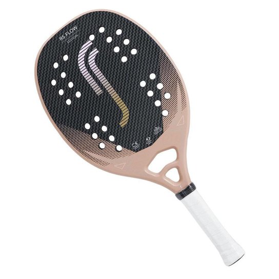 Raquete de Beach Tennis Robin Soderling Flow Edition Preta e Rosa - Preto é boa?