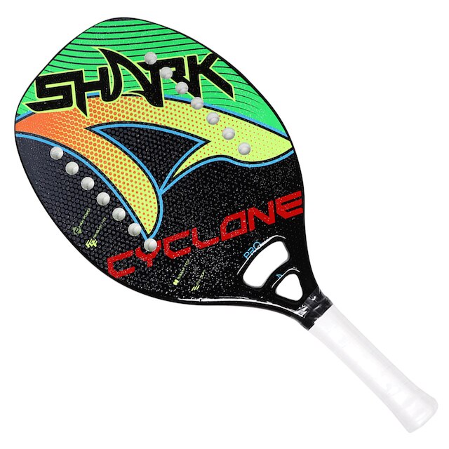 Raquete De Beach Tennis Shark Cyclone 2021 - Preto+verde é boa?