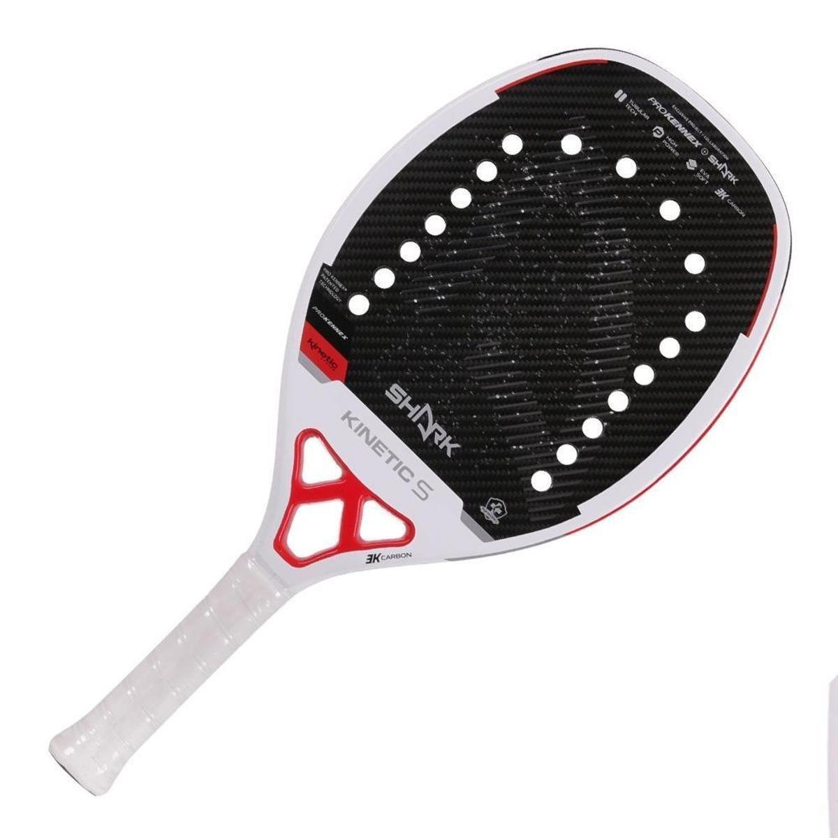 Raquete de Beach Tennis Shark Kinetic S Menor preço em Raquete de Beach Tennis Shark Kinetic S