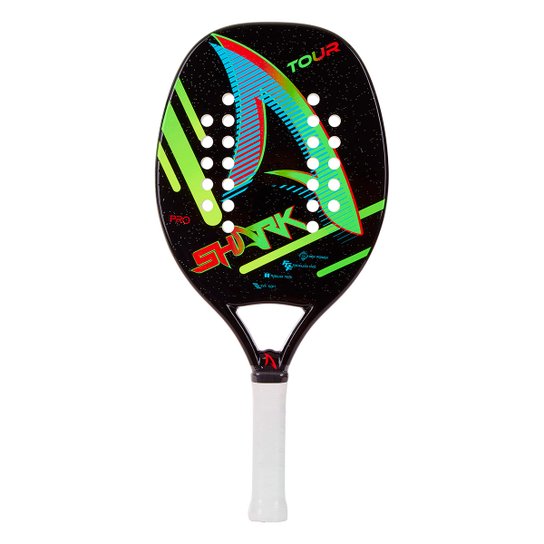Raquete De Beach Tennis Shark Tour - Preto+verde é ruim? Raquete De Beach Tennis Shark Tour - Preto+verde é boa?