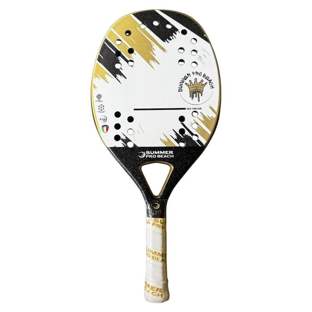 Raquete de Beach Tennis Summer Pro Carbono 3K CROWN