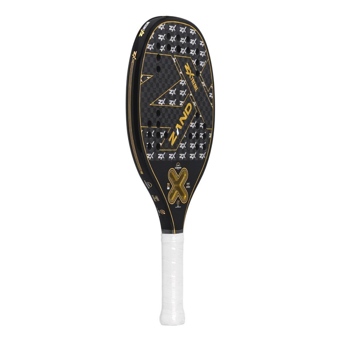 Raquete De Beach Tennis Zand Z Xtreme 12K - Preto | Netshoes