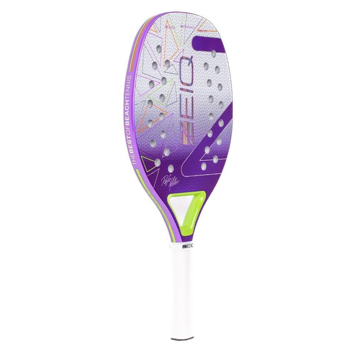 Raquete de Beach Tennis Zeiq Brave Rafa Miiller 12k - Roxo | Netshoes