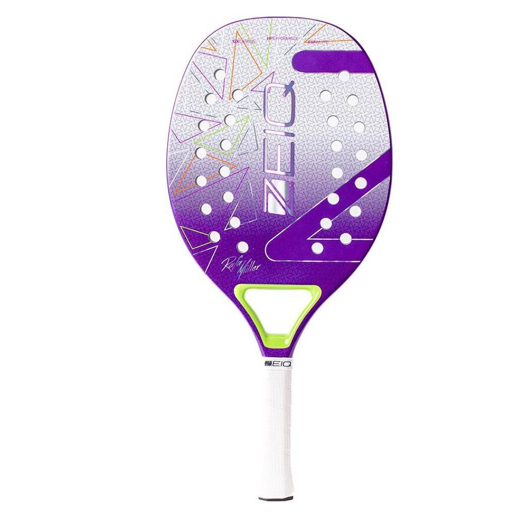 Raquete de Beach Tennis Zeiq Brave Rafa Miiller - Carbono 12k